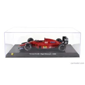   EDICOLA FERRARI F1 F1-89 N 27 SEASON 1989 NIGEL MANSELL - WITH SHOWCASE