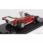 EDICOLA FERRARI F1 312T TEAM FERRARI SEFAC N 12 WORLD CHAMPION SEASON 1975 NIKI LAUDA - WITH SHOWCASE