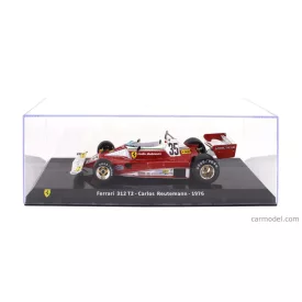   EDICOLA FERRARI F1 312 T2 N 35 SEASON 1976 CARLOS REUTEMANN - WITH SHOWCASE