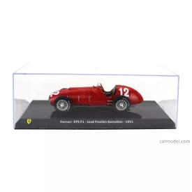   EDICOLA FERRARI F1 375 N 12 SEASON951 JOSE FROILAN GONZALEZ - WITH SHOWCASE