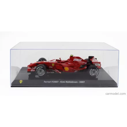 EDICOLA FERRARI F1 F2007 N 6 WORLD CHAMPION SEASON 2007 KIMI RAIKKONEN - WITH SHOWCASE