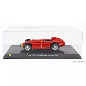   EDICOLA FERRARI F1 D50 N 1 WORLD CHAMPION SEASON 1956 JUAN MANUEL FANGIO - WITH SHOWCASE