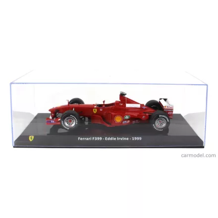 EDICOLA FERRARI F1 F399 SCUDERIA FERRARI N 4 SEASON 1999 EDDIE IRVINE - WITH SHOWCASE