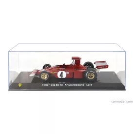   EDICOLA FERRARI F1 312 B3 N 4 SEASON 1973 ARTURO MERZARIO -  WITH SHOWCASE