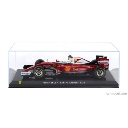 EDICOLA FERRARI F1 SF16-H N 7 SEASON 2016 KIMI RAIKKONEN - WITH SHOWCASE