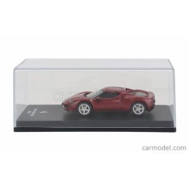 EDICOLA FERRARI 296 GTB HYBRID 830HP V6 2021 - WITH SHOWCASE