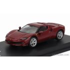 EDICOLA FERRARI 296 GTB HYBRID 830HP V6 2021 - WITH SHOWCASE