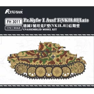   FlyHawk German Pz.Kpfw.I Ausf F (VK.18.01) Late - harckocsi makett