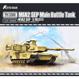 FlyHawk M1A2 SEP Main Battle Tank - harckocsi makett
