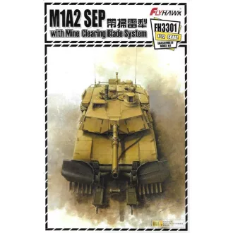   FlyHawk M1A2 SEP with Mine Clearing Blade System - harckocsi makett