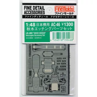   Fine Molds IJN Mitsubishi J8M1 Shusui Accessory Set - repülőmakett feljavító készlet