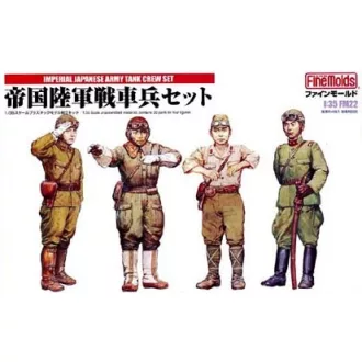 Fine Molds IJA Tank Crew #1 - katonai figura készlet