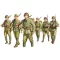 Fine Molds IJA Infantry Marching Set - 6 Figures - katonai figura készlet