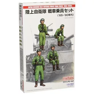   Fine Molds JGSDF Tank Crew 1965-1990 - katonai figura készlet