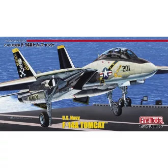   Fine Molds US Navy F-14A Fighter Aircraft (Tomcat) - katonai repülő makett