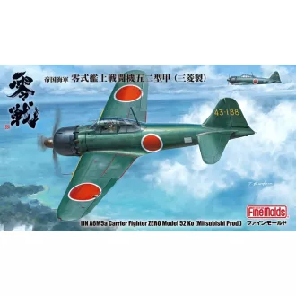   Fine Molds IJN A6M5a Carrier Fighter Zero Model 52 Ko (Mitsubishi Production) - katonai repülő makett
