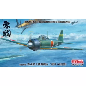  Fine Molds IJN A6M5a Carrier Fighter Zero Model 52 Ko (Nakajima Production) - katonai repülő makett