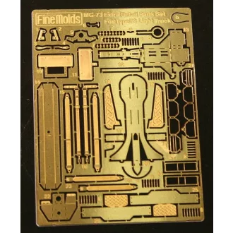   Fine Molds Extra detail parts for Type 73 Light Track (Photo Etched) - fotómaratott feljavító készlet