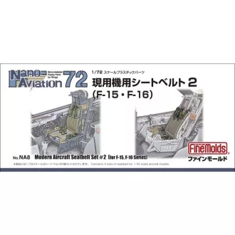   Fine Molds Modern Air Force Seat Belt Set #2 F-15 F-16 - pilóta biztonságiöv készlet