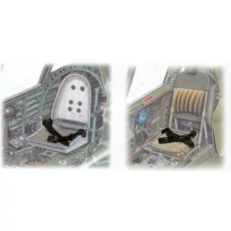   Fine Molds IJA Aircraft Seatbelt Set - pilóta biztonságiöv készlet