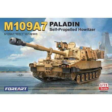  Fore Hobby M109A7 Paladin Self-Propelled Howitzer makett
