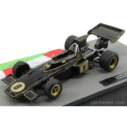 EDICOLA LOTUS F1 72D FORD JPS N 8 WORLD CHAMPION SEASON 1972 EMERSON FITTIPALDI