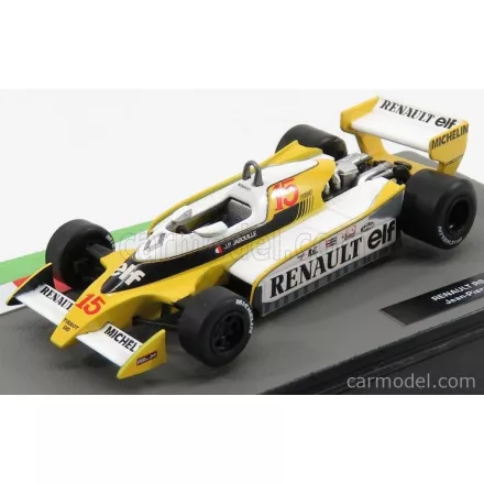EDICOLA RENAULT F1 RS10 N 15 SEASON 1979 JEAN PIERRE JABOUILLE