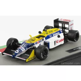   EDICOLA WILLIAMS F1 HONDA FW11B N 6 WORLD CHAMPION SEASON 1987 NELSON PIQUET