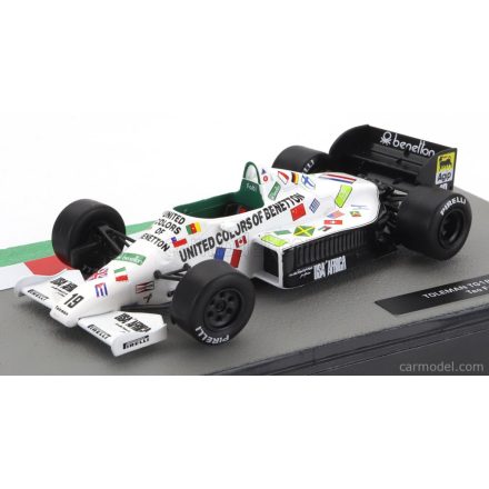 EDICOLA TOLEMAN F1 TG185 HART 415T N 19 SEASON 1985 TEO FABI