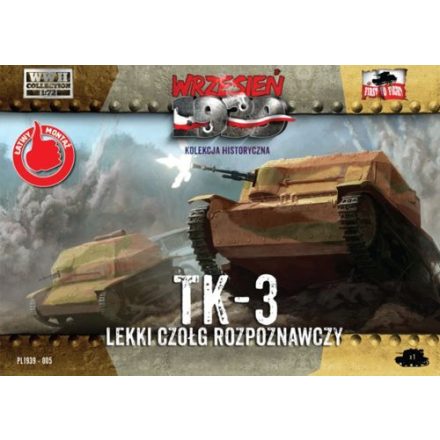 First to Fight Polish TK-3 light reconnaissance tank makett