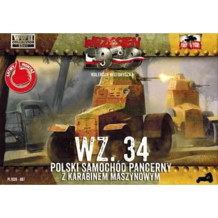 First to Fight Wz.34 Polish Armored Car makett