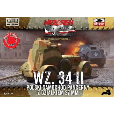 First to Fight Wz.34/II Polish Armored Car makett