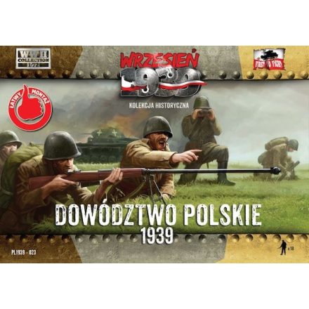 First to Fight Polish Headquarters - Polish infantry officers figure set (WWII) makett