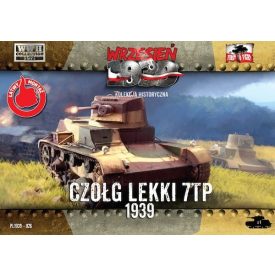   First to Fight Polish 7TP Single Turret Polish Light Tank makett