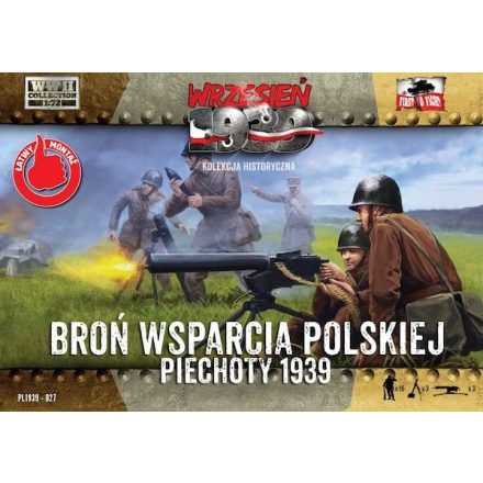 First to Fight Polish Infantry Support Weapons makett