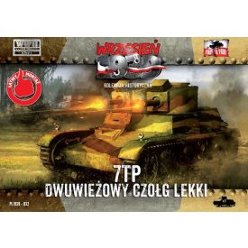   First to Fight Polish 7TP double turret Polish light tank makett