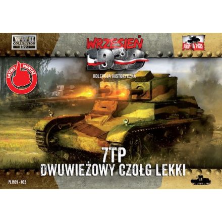 First to Fight Polish 7TP double turret Polish light tank makett
