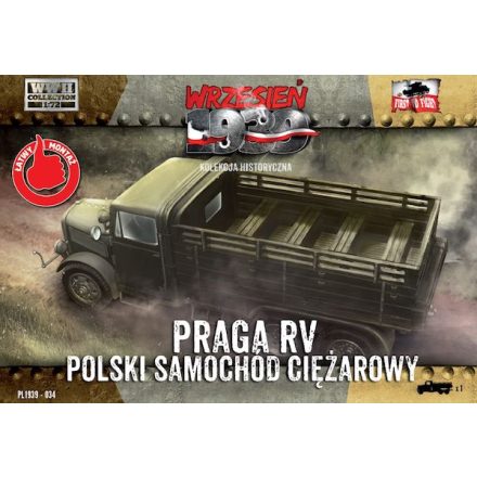 First to Fight Praga RV truck/lorry in Polish service makett