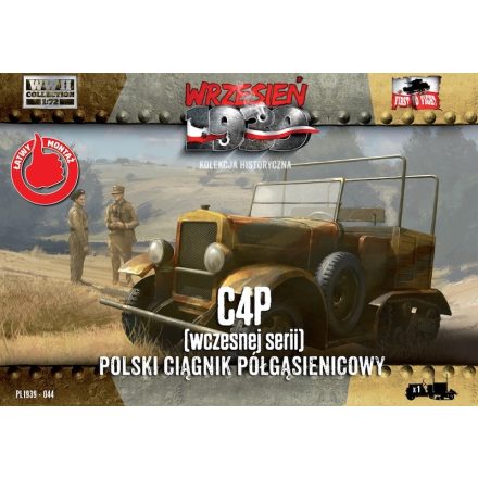 First to Fight C4P Polish Artillery Tractor, Early makett