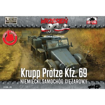First to Fight Krupp-Protze Kfz.69 makett