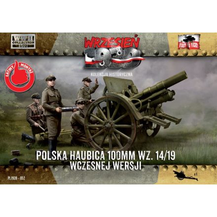 First to Fight 100mm Polish wz. 14/19 Howitzer, Early Version makett