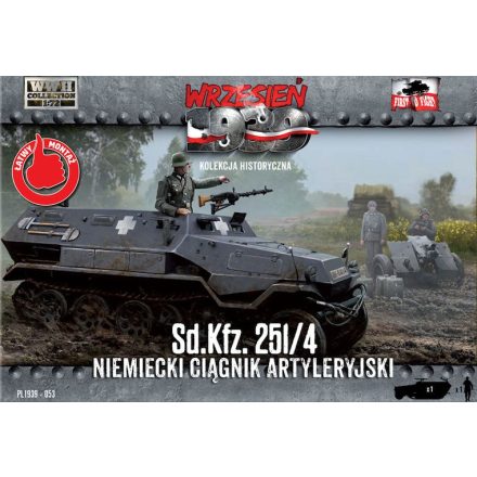 First to Fight German Sd.Kfz.251/4 half-track makett