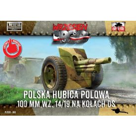 First to Fight Skoda 100mm Howitzer on DS wheels makett