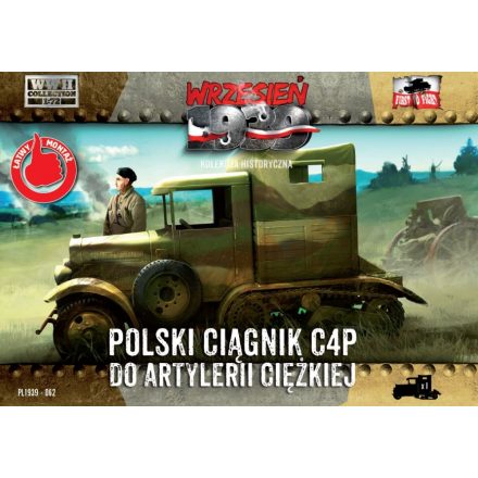 First to Fight C4P Polish Heavy Artillery Tractor makett