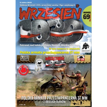 First to Fight Polish 37mm anti-tank gun with Uhlan service makett