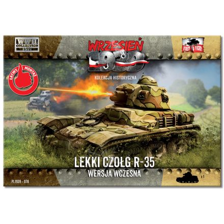 First to Fight Lekki Czołg R-35 makett