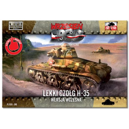 First to Fight Lekki Czołg H-35 makett