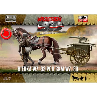 First to Fight Horse Carriage wz.33 for MG wz.30 makett