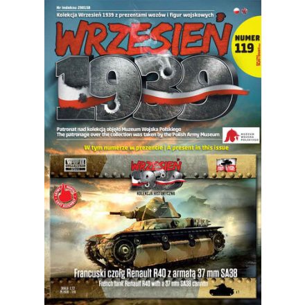 First to Fight French Tank Renault R40 With A 37mm SA38 Cannon makett