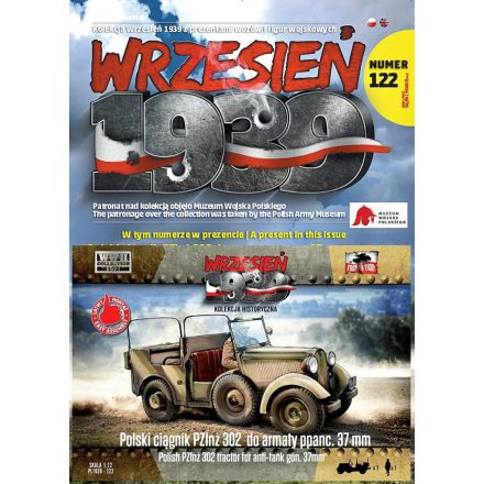 First to Fight Polish PZInż 302 Tractor For Anti-Tank Gun. 37mm makett